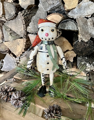 ANNA SNOW WOMAN METAL 10.25